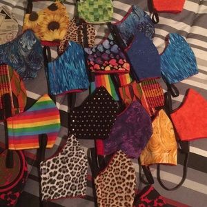 MASKS reusable washable reversible Fashion masks